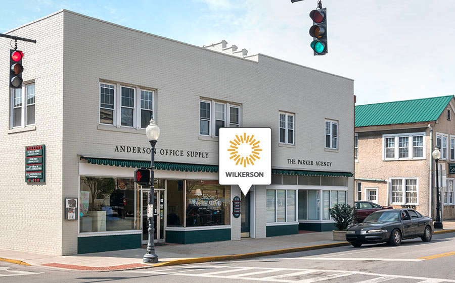 building viewed from the street 